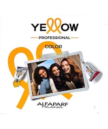 Permanent cosmetic paint 5 cool cold cage Yellow Color Argan Oil & Aloetrix 100 ml Alfaparf Group - Buy Online on GoSupps.com