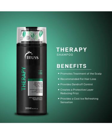 TRUSS Therapy Shampoo - Dandruff and Allergy Treatment for Healthy Scalp & Hair Loss Prevention - Buy Online on GoSupps.com