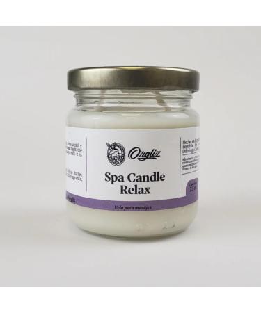 Spa Candle Relax Vela para Masajes y Aromaterapia