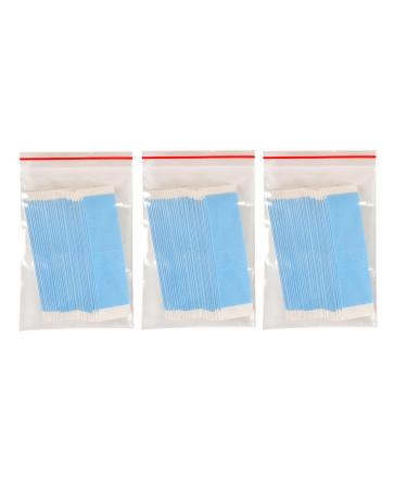 PAMENET 108pc/Lot Fixed Wig Tape Double Sided Adhesive Extension Hair Tape Strips Waterproof for Toupee/Lace Wigs Film Adhesive Easy Install Easy to Use