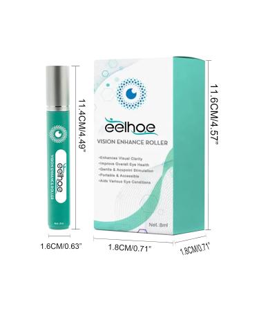 Vision Enhance Roller - Dual Ophthlamed Massage Rollers for Visual Clarity & Eye Relief | Perfect for Gaming & Work | International Shipping - Buy Online on GoSupps.com