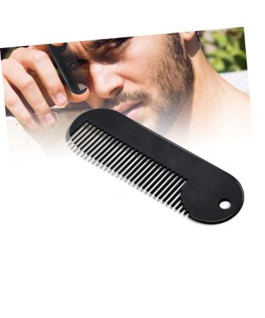 Doitool Black Pocket Comb for Men - Robust Hair Styling & Mustache Grooming | Mini Travel Comb for Hair & Beard - Buy Online on GoSupps.com