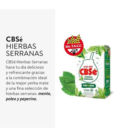 Qumir - Pack of Yerba Mate Cbse Serranas 500 g 4 Pieces Total 2 kg of Yerba Mate - The first Brand of Yerba Compuesta in Argentina - Buy Online on GoSupps.com