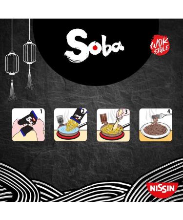 NISSIN Soba Bag - Yakitori Chicken Flavor - 1 Box of 9 Bags of 110 g - Buy Online on GoSupps.com