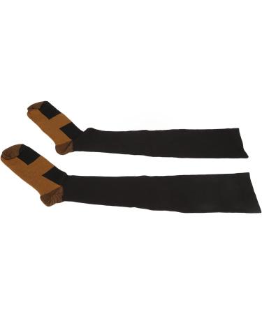 Copper Fiber Compression Socks for Diabetic S/M - Ankle Support, Stress Relief & Improved Circulation - Buy Online on GoSupps.com