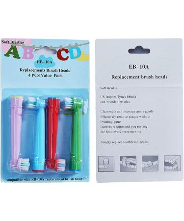 Kids Toothbrush Replacement Heads for Oral-B - Extra-Soft Bristles Compatible with Electric & Battery Braun Brushes - Buy Online on GoSupps.com