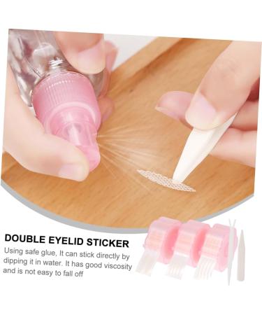NOLITOY 9 Rolls Double Eyelid Sticker Instant Lift Eyelid Droopy Double Eyelid Paste Encounter Water Reel 5x5x2.5cmx3pcs Pinkx3pcs - Buy Online on GoSupps.com