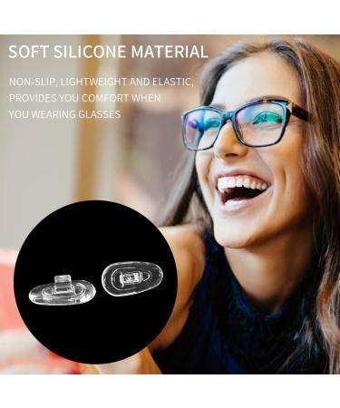 6 Pairs Silicone Nose Pads - Slipproof Transparent Glasses Pads & Accessories for Sunglasses - Buy Online on GoSupps.com