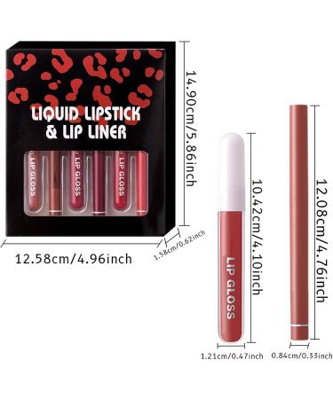  G n rique lip pencil combo lip pencil set matte lipstick kit stain proof lip colors lip gloss essentials lip color combo makeup kit - Buy Online on GoSupps.com