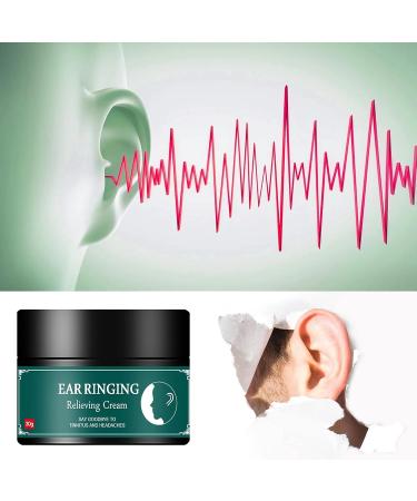 Tinnitus Relief Cream - Natural Herbal Formula for Ear Ringing & Pain Relief - Buy Online on GoSupps.com