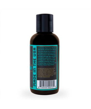 Maestro's Classic Beard Wash - Anti-Itch, Deep Cleaning, Non-Drying, Hydrating Cleanser - Speakeasy Blend - 4 oz - Buy Online on GoSupps.com