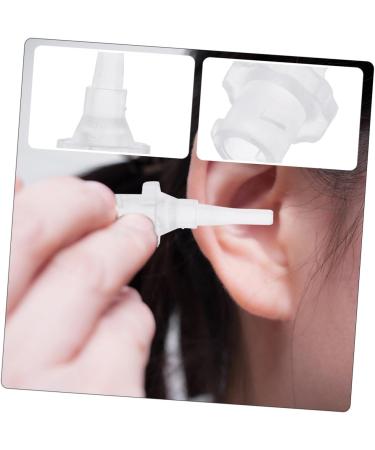 BEBEMOKO 10pcs Disposable Ear Cleaning Tips Safe Replacement Nozzles for Ear Washers Gentle Care Tool Wax Removal Tips - Buy Online on GoSupps.com