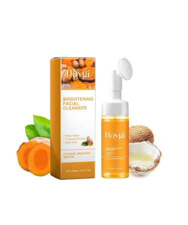 Turmeric Facial Cleanser Turmeric Facial Wash Turmeric Face Wash Deep cleansing of facial skin Turmeric Foaming Cleanser for All Skin