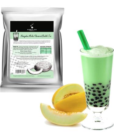 Honeydew Melon Bubble Tea Kit with Mango and Blueberry Pobbles - Gift Set (30 Servings) - Buy Online on GoSupps.com