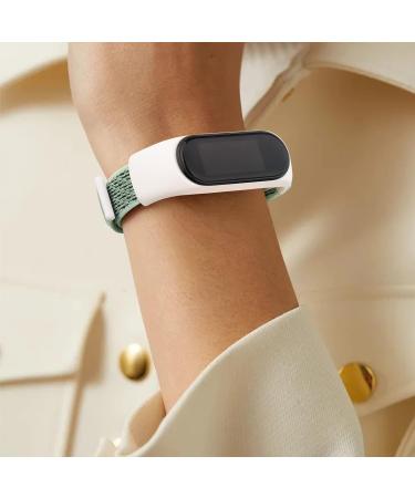 Amazfit Band 5 Nylon Replacement Straps 2 Pack for Women & Men - Soft Sport Bands in Marine Green & Cape Blue - Compatible with Amazfit Band 5 - Wristband Watch Accessories - Buy Online on GoSupps.com