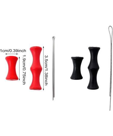 HONBAY Bowstring Finger Savers - Set of 4 | Archery Finger Guards for Hunting and Bowfishing - Buy Online on GoSupps.com
