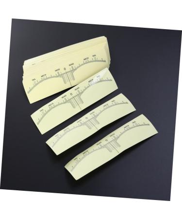 FOMIYES 300 pcs Disposable Stickers Makeup Guide Tool Measuring Stencils Tools Sticker Adhesive Eyebrow - Buy Online on GoSupps.com
