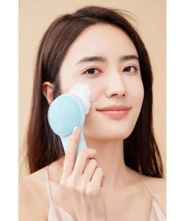 Facial Cleansing Instrument Wash Face Instrument Electric Silicone Rechargeable Face Wash Artifact Pore Cleaning B - Buy Online on GoSupps.com