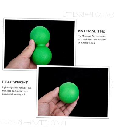 Fomiyes Fascia Ball Set - Peanut Lacrosse Balls for Trigger Point Massage | Muscle-Relaxing Fitness Accessories - Buy Online on GoSupps.com