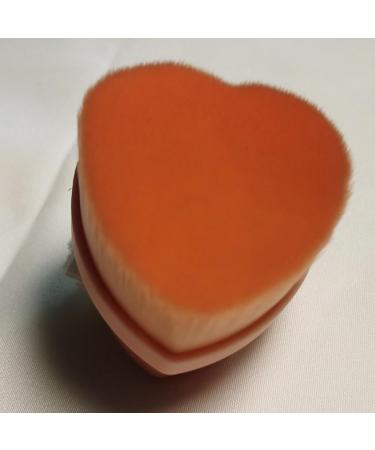 Cosmetic Applicator Brush Cosmetic Sunscreen Applicator - Heart-Shaped Powder Makeup Tools Travel Size Cosmetic Applicator for Kids And Adult Pink - Buy Online on GoSupps.com