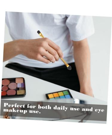 Didiseaon 20pcs Double Ended Eyeshadow Brush Flat Eyeshadow Brush Lids For Eyeshadow Sponge Plastic Rayon - Buy Online on GoSupps.com