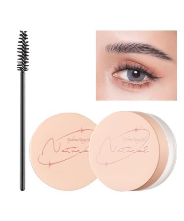 Eyebrow Soap Wax - 10g Natural Eyebrow Shaping Cream Eyebrow Natural Styling Cream Wax Long-lasting Eyebrows Shaping Clear Soap