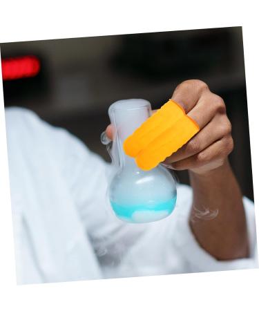 100pcs Reusable Finger Cots - Portable Protective Cover for Finger Pain Relief | Nitrile Joint Covers - Yellow 6.5X2.5cm - Buy Online on GoSupps.com