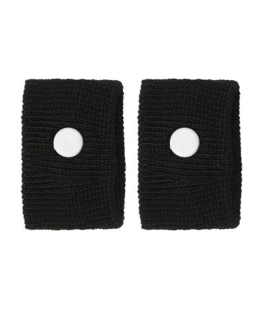 Salmue Anti-Disgusting Bracelet for Motion Sickness - 5 Colors | Adjustable Nausea Relief Band for Immunity - Black - Buy Online on GoSupps.com