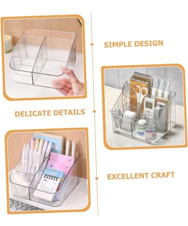 MAGICLULU Elegant 5-Compartment Storage Box for Perfumes Lipsticks Skincare and Makeup - Buy Online on GoSupps.com