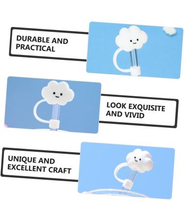 ABOOFAN 20 pcs Decor Supply Cover Shaped End Reusable Birthday Cap Protectors Supplies Cute Tip Tumbler Cloud for Shape Cartoon Caps Anti- Toppers Protector Baby Proof Plugs White 5pcsx4pcs 3X2X1.2CMx4pcs - Buy Online on GoSupps.com