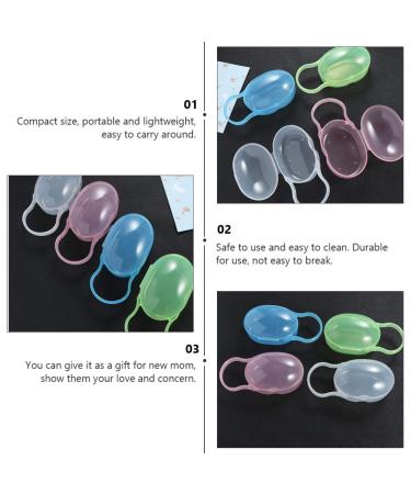 Buy Toyandona 8-Store Pacifier Holder - Durable Dustproof Storage Box for Children | Plastic Case Carrier Bag - Buy Online on GoSupps.com