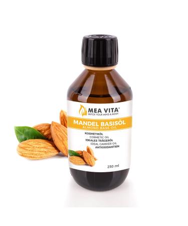 VitaFeel Almond Base Oil - 250ml | Premium Natural Cosmetic Ingredient for DIY Skincare - Buy Online on GoSupps.com