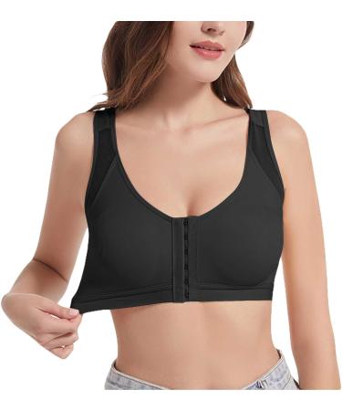Angxiwan Women's Seamless Bralettes - Comfort Fit Bustier Backproof Sportswear Strong Hold Black 3XL - Buy Online on GoSupps.com