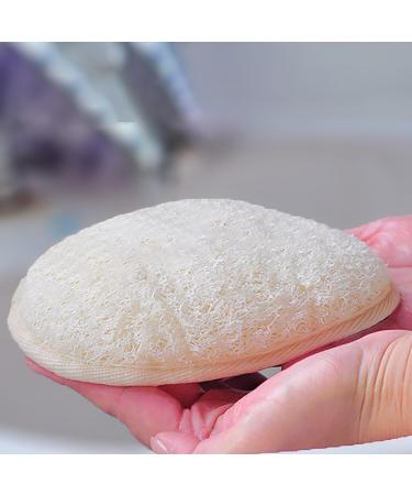 Exfoliating Loofah Sponge | Large Body Scrubber for Spa & Shower | Ideal for Men & Women - Buy Online on GoSupps.com
