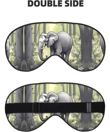 Walking Elephant Eye Mask - Soft Adjustable Nighttime Comfort for Men & Women | International Shipping Available - Buy Online on GoSupps.com