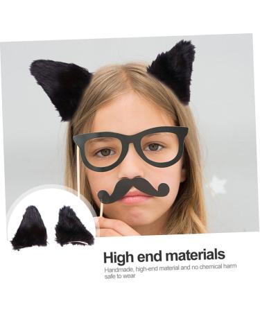 GALPADA 2 Pairs Cat Ears Hairpin Girl Hair Clips Lovely Hair Clamp Cosplay Ears Hair Clips Cosplay Hair Clip Girl Stuffed Animals Hair Pin Lovely Hair Accessories Loli Flannel Fox - Buy Online on GoSupps.com