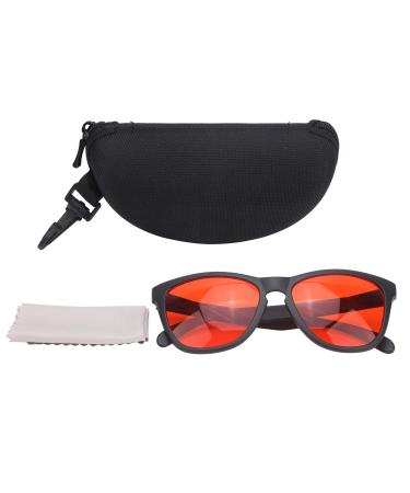 EVTSCAN Color Blindness Glasses Red-Green Color Blind Corrective Glasses with Full Frame for Men and Women