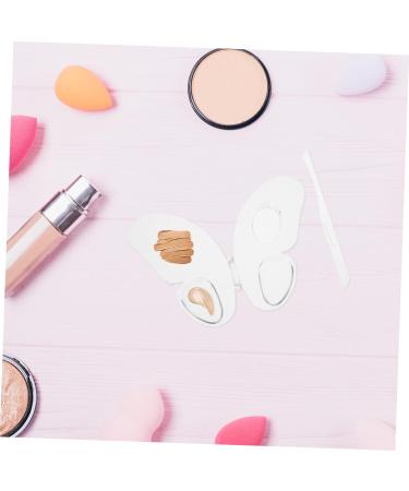  Beatifufu Acrylic Foundation Mixing Tray for Nail Art in the Shape of - Buy Online on GoSupps.com