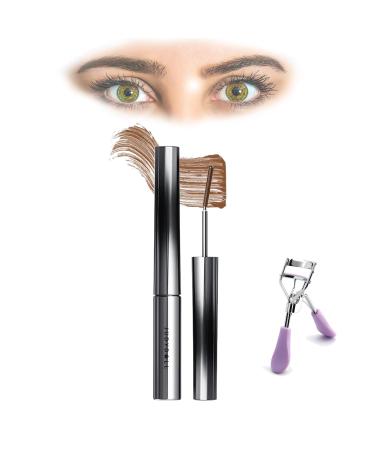 Judydoll Mascara Judy Doll Mascara Judy Doll Iron Brush Mascara Judydoll - 3D Curling Eyelash Iron Mascara Judydoll Iron Mascara Judydoll Iron Strong Mascara (Finely Curved Brown)