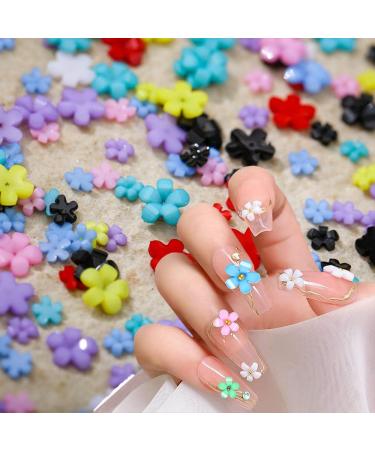 3D Flower Nail Charms & Metal Caviar Beads - Nail Art Decoration for Women & Girls - Buy Online on GoSupps.com