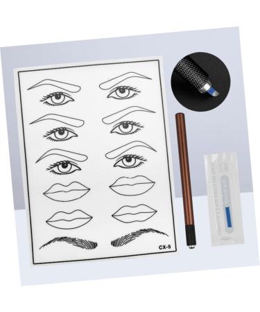 DRESSOOS Embroidery Kit Practice Skin Kit Suite Manual Pen Coffee - Buy Online on GoSupps.com