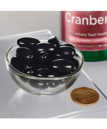 Swanson Cranberry Softgels - 180 Count for Urinary Health & Antioxidant Support - Buy Online on GoSupps.com