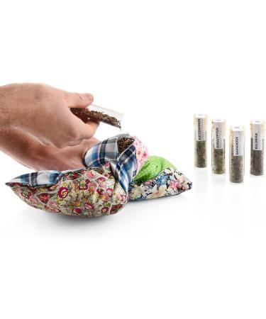CanadianCat Company | Cat Pillow & Toy Gift Set | Catnip Valerian Eucalyptus & Gamander Herb | Refillable & Eco-Friendly - Buy Online on GoSupps.com