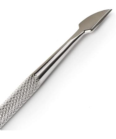 Wishbeauty Stainless Steel Dual Tool Cuticle Pusher - Manicure Pedicure Nail Cleaner - Buy Online on GoSupps.com