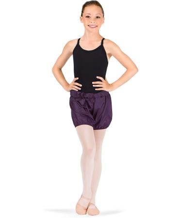 Body Wrappers Girls Ripstop Shorts 046BLKL Black Large - Premium Quality Dancewear for Girls - Buy Online on GoSupps.com