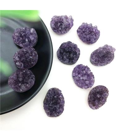 Beautiful 1 Piece Natural Crystal Amethyst Quartz Crystal Cluster Specimen Full of Texture - Buy Online on GoSupps.com
