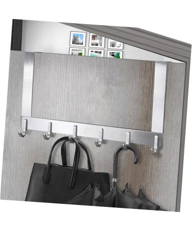 Alipis Stainless Steel Hooks Behind Door Organizer Hooks Bathroom Hooks Hook up Door Hook No Punching - Buy Online on GoSupps.com