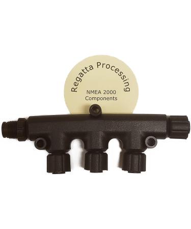 Regatta NMEA 2000 3-Port MultiPort Tee Connector for Garmin Lowrance Simrad B&G & Navico Networks - Buy Online on GoSupps.com