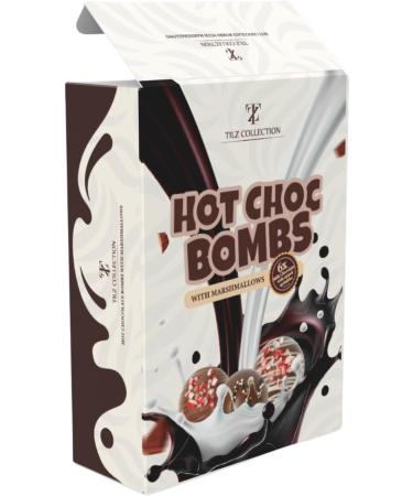 Christmas Hot Chocolate Bomb Gift Set for Kids - 6 Pack with Marshmallow & Candy - Individually Wrapped - Perfect Christmas Eve Box Filler - Melting Coco Balls - Kids Xmas Chocolate - Buy Online on GoSupps.com