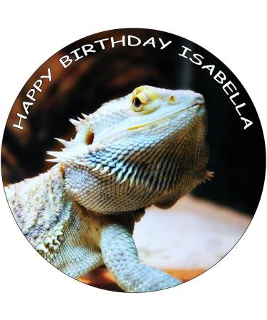 BEARDED DRAGON 7.5 PREMIUM Edible ICING Cake Topper DECORATION D1